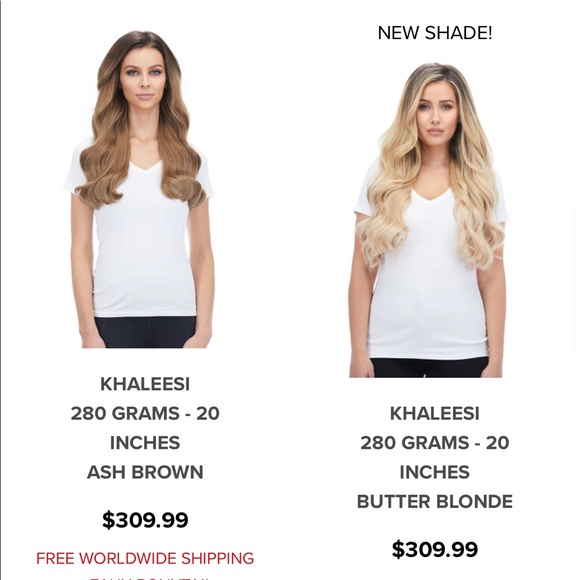 Bellami Khaleesi 20in Human hair extensions - Picture 5 of 5